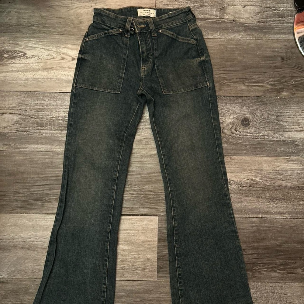 Cotton On Dark Blue Flare Jeans